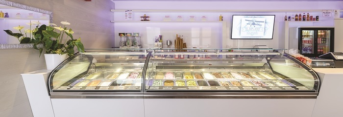 Arredo gelaterie moderne